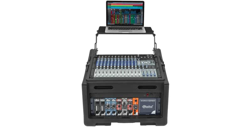 SKB 1SKB-R104W 10 x 4 Rolling Compact Rack Case Rig image 1