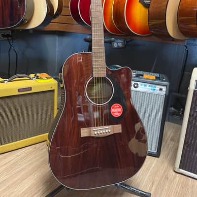Fender CD-60SCE All-Mahogany image 1