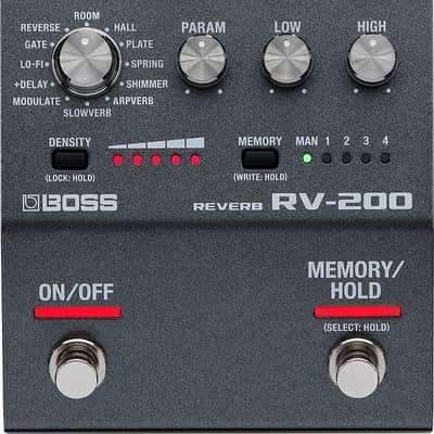 Boss RV-200 Reverb - Black image 1
