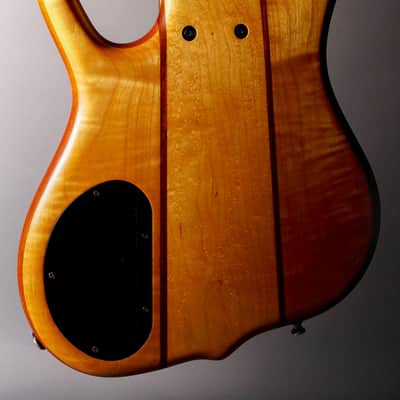 Ken Smith CR6G Fretless 1996 Figured Maple image 7