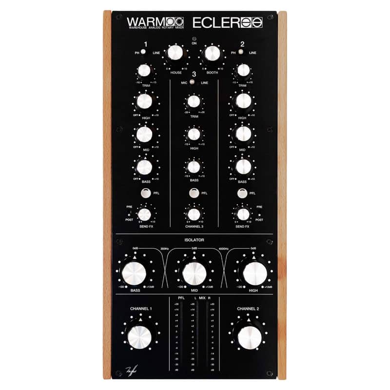 Ecler WARM2 Professional 2-Channel Analog Rotary DJ Mixer *USA Small Business* image 1
