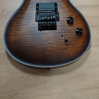 PRS Dustie Waring Signature CE 24 Floyd 2020 - Present - Burnt Amber Smokeburst image 4