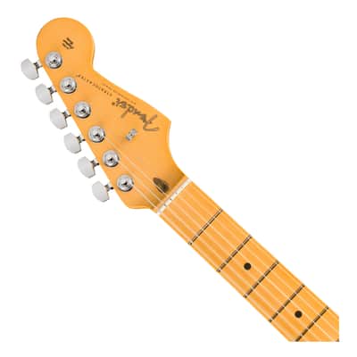 Fender American Ultra Luxe '50s Stratocaster - 3-Color Sunburst w/Maple FB image 4