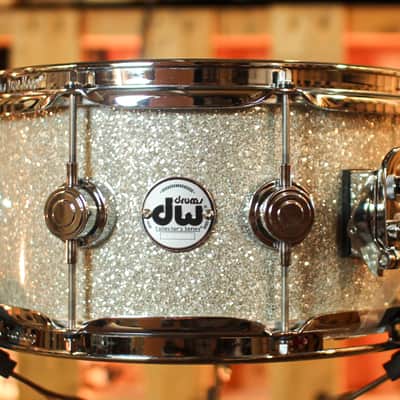 DW 6x12 Collector's Maple VLT Broken Glass Snare Drum - SO#1398038 image 2