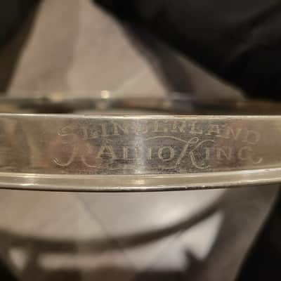 1940's Slingerland Radio King,13" Tom,Nickel Hardware image 17