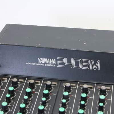 Yamaha 2408M 24 channel monitor mixing console image 2