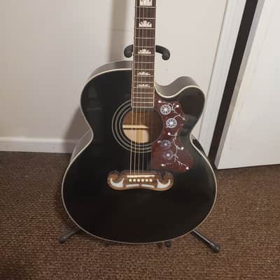 Epiphone EJ200SCE Super Jumbo 2010 - 2020 - Ebony image 1