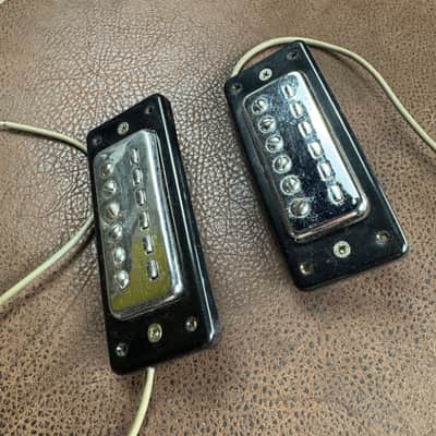 60's Matsumoku Pickups Greco w/Bezels and Mounts image 3