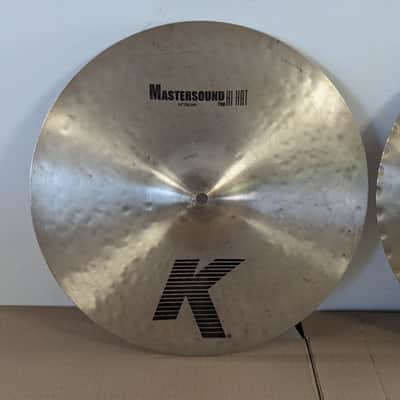 Zildjian 14" K Series Mastersound Hi-Hat Cymbals (Pair) 1999 - Present - Traditional image 4