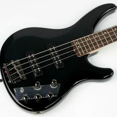 Yamaha TRBX604FM 4-String Electric Bass Guitar- Translucent Black image 6