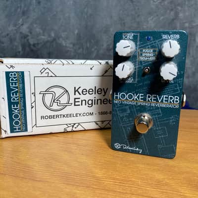 Keeley Hooke Reverb スプリングリバーブ Keeley Hooke Spring Reverb Pedal Reviews | Sweetwater