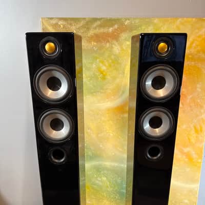 monitor audio radius 270 Black Piano Glossy Speakers Made In U.K Audiophile image 2