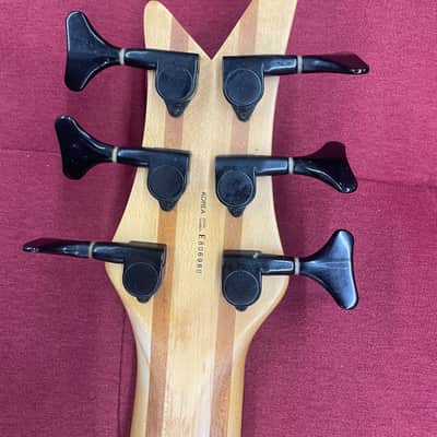 Dean Edge 6 String Bass - Translucent Black image 7