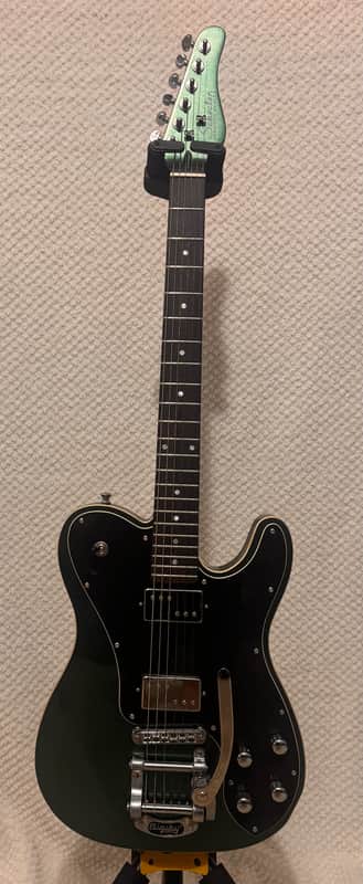 Schecter PT Fastback II B 2013 - Present - Dark Emerald Green image 1