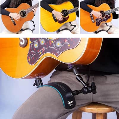 Guitar Balance Support - Classical Guitar Support Foot Stool, Ergonomic Design, Quick Adjustment (Lock) Angle, Suitable for Classical and Acoustic Guitars with Painted Material GGR-01 image 3