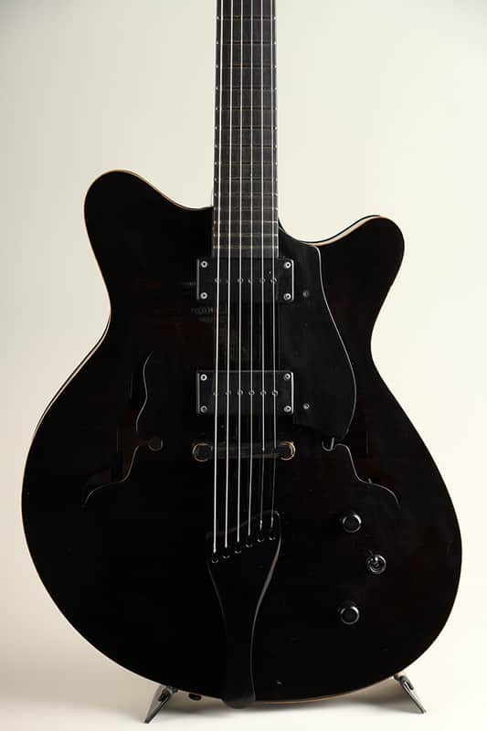 Moffa Guitars Dark Lorraine Black Trans Black 2010 | Reverb The