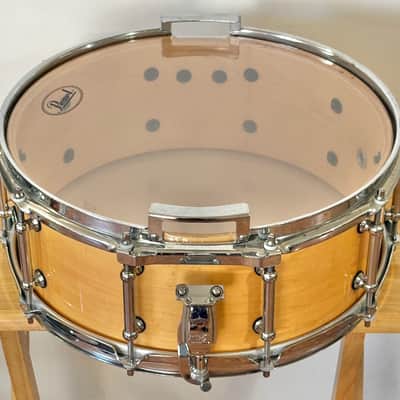 Pearl Symphonic Concert Series Snare Drum 14 x 5.5 Natural Maple NO WIRES image 6