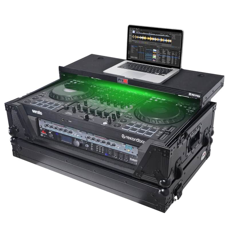ProX XS-FLX102U WLTBL LED Flight Case For Pioneer DDJ-FLX10 - DDJ-GRV6 - DDJ-1000 (New - Limited Edition). image 1