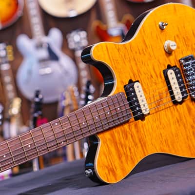 Ernie Ball Music Man Axis Translucent Gold image 6