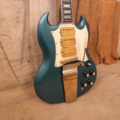 Gibson SG Custom 1969 Pelham Blue - Refin image 6