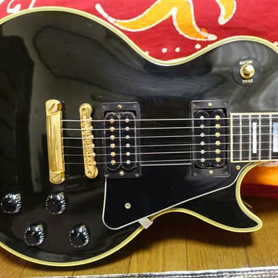 【Final Price!】 1993 Gibson Custom Shop Edition "Pre-Historic" '57 Les Paul Custom Reissue Ebony image 3
