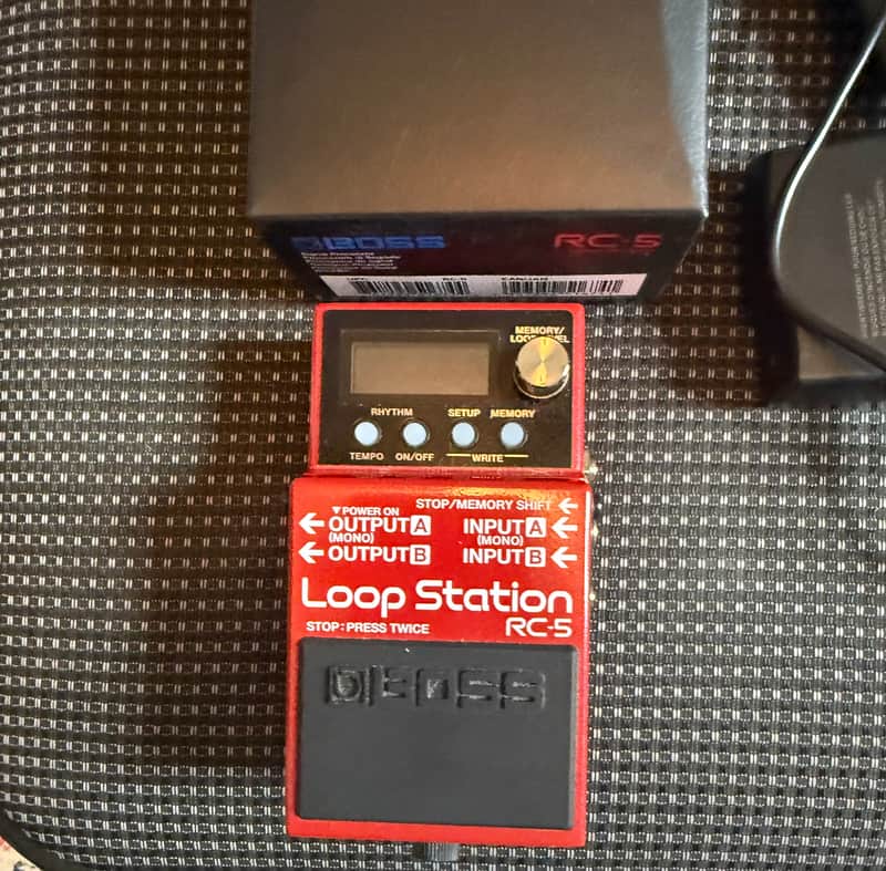 Boss RC-5 Loop Station 2020 - Present - Red image 1