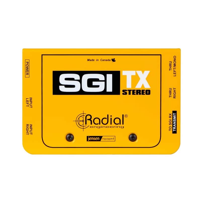 Radial SGI Stereo TX Studio Instrument Interface image 1