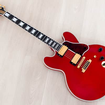 1997 Gibson BB King Lucille ES-355 Semi-Hollowbody Guitar Cherry Stereo, Near-Mint w/ Case & Hangtags, Yamano image 12