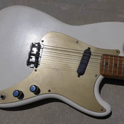 VINTAGE 1956 FENDER MUSICMASTER W/ CASE PRE-CBS MUSIC MASTER 1957 REFIN image 13
