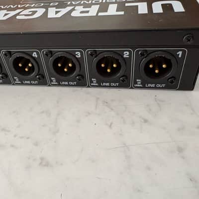 Behringer Ultragain Pro-8 Digital ADA8000 8-Channel Mic Preamp with A/D Converter 2000s - Black / Silver image 8