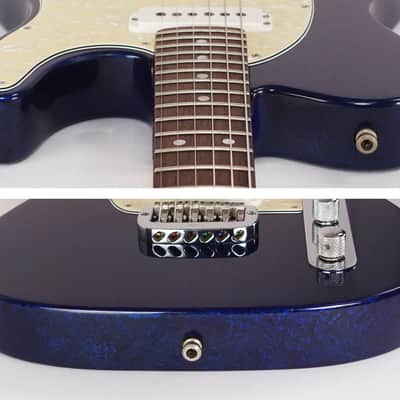 1995 G&L ASAT Bowling Ball Blue Marble Swirl RARE! with Original Hardshell Case image 5