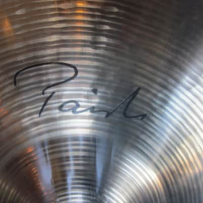 Paiste 14" Signature Dark Crisp Hi-Hat Cymbal Pair 0004006414 image 2