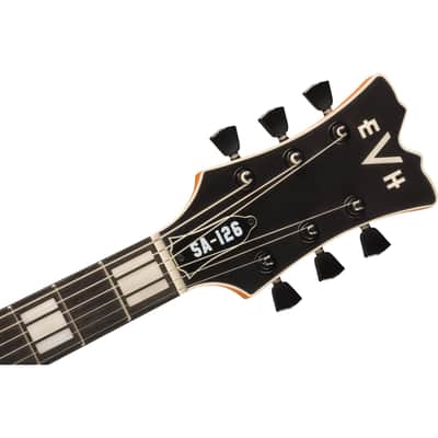 EVH SA-126 Special Wolfgang Van Halen Signature Guitar w/ Hardshell Case - Stealth Black image 6