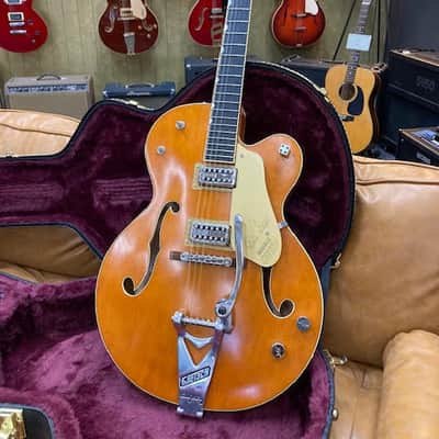 Gretsch G6120T Brian Setzer Signature Nashville '59 2022 - Orange smoke image 6