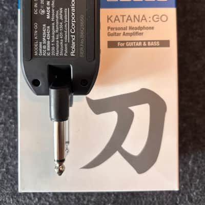 Boss KATANA:GO V1 Personal Headphone Guitar Amplifier 2024 - Black image 4