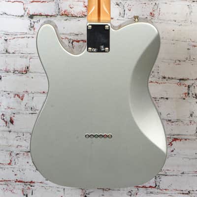 Fender 2011 Blacktop Telecaster HH Electric Guitar Silver USED image 3