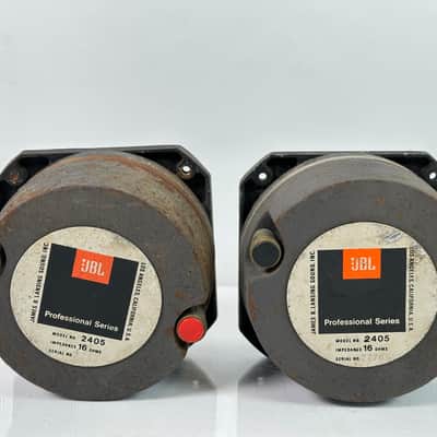 JBL 2405 Tweeter 16Ω Pair Professional Series 16-Ohms Compression image 9