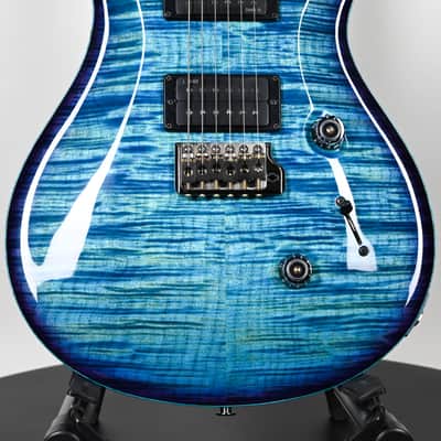 PRS Custom 24 w/ 10-Top, Brazilian Rosewood, DMO Pickups- Aquableux Purple Burst 2026 (0419215) image 11