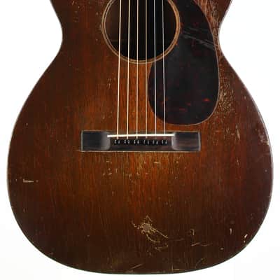 1933 Martin 0-17 Shade Top Sunburst Finish Pre-War | Small Body Mahogany Guitar 1930s Vintage, Shadetop, Shaded Top image 5