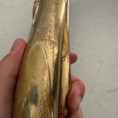 Yamaha YBH-301M Marching Baritone Horn 2010s - Lacquered Brass image 12