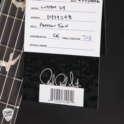 PRS Custom 24 Artist Top - Faded Natural Wraparound Smokeburst #424298 image 16