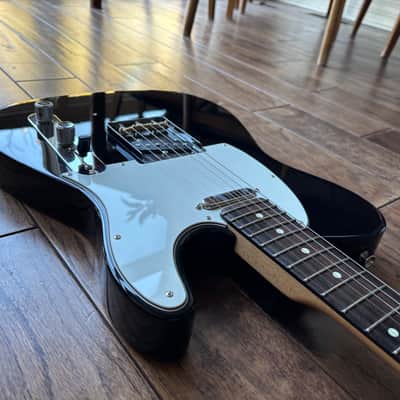2021 Fender MIJ Hybrid II Telecaster with Rosewood Fretboard - Black image 7