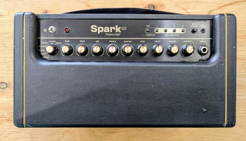 Positive Grid Spark 40 40-Watt 2x4" Modeling Guitar Combo 2020 - Present - Black image 1