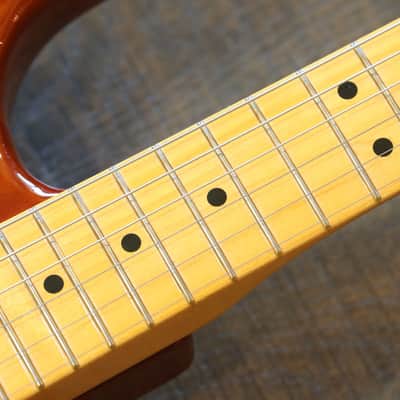 MINTY! Fender American Vintage II 1973 Reissue Stratocaster Electric Guitar Mocha + COA OHSC image 9