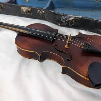 Antonius Stradivarius Cremonensis Faciebat Anno 1721 Copy Violin w/Case image 10