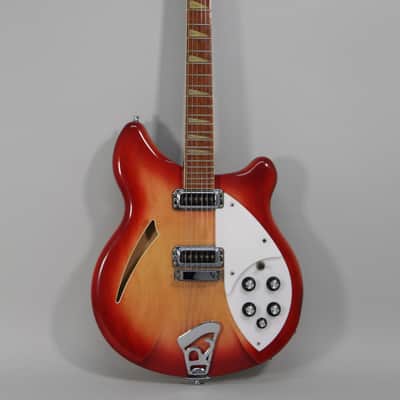 2000 Rickenbacker 360 Fireglo Finish Semi-Hollow Electric Guitar w/OHSC image 2