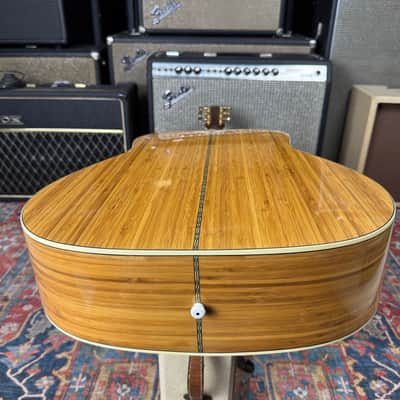 Yamaha FG B1N Bamboo Dreadnaught Acoustic - 1990 image 18