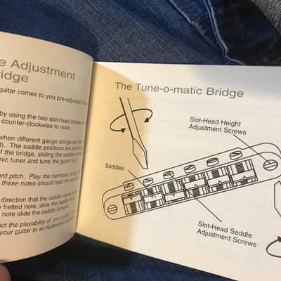 Epiphone Guitar Manual in Black & White 2003 image 4