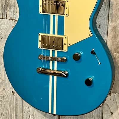 Super Clean Yamaha Revstar II RSE20 - Swift Blue, killer guitar! Ships Fast with Pro Set Up and Gig Bag! image 5