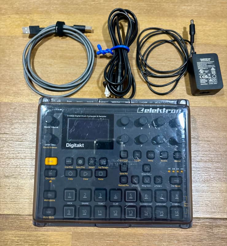 Elektron Digitakt 2017 - 2024 - Black image 1